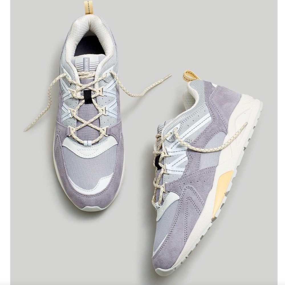 New KARHU Mens Fusion 2.0 Sneakers in Raindrops Bright Combo